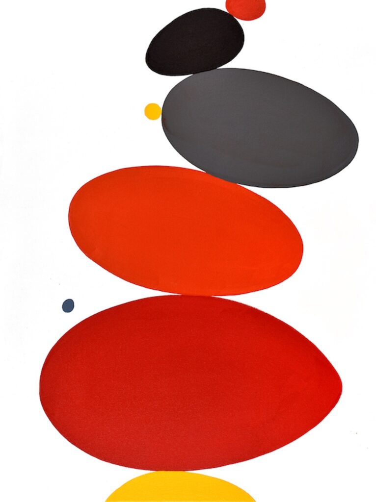 color and form, dots, circles, joy, colors, Abstract Expressionism, design, clouds, orange, blue, joy