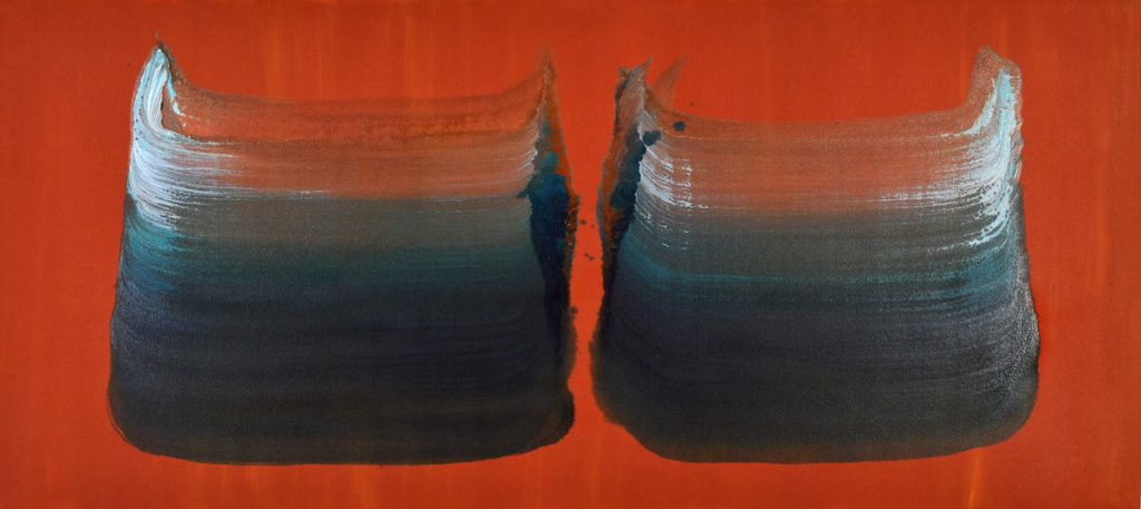 Zen, brush, mark, line work, marks, energy, kinesis, waves, momentum, blue, kinetics, time, colorfield, gestural painting, dance, geometry, Rothko, Kline
